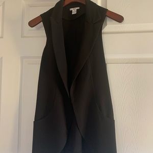 Bar III black vest
